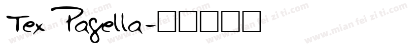 Tex Pagella字体转换